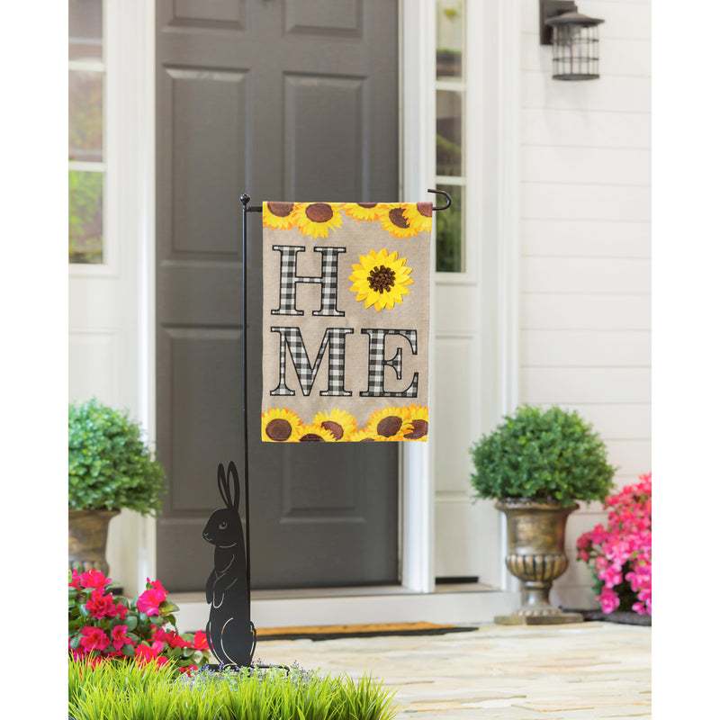 Evergreen Flag,Sunflower Home Garden Burlap Flag,12.5x18x0.2 Inches