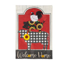 Farm Friends Burlap Garden Flag,14b11782