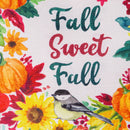 Fall Sweet Fall Burlap Garden Flag,14b11937