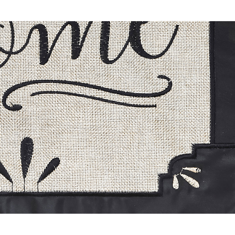 Bless This Home Garden Burlap Flag,14b8246