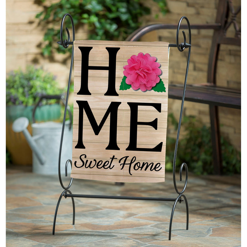 Evergreen Flag,Spring Home Sweet Home Interchangeable Icon Garden Burlap Flag,0.2x12.5x18 Inches