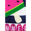 Summer Melonsicle Garden Burlap Flag,14b9854