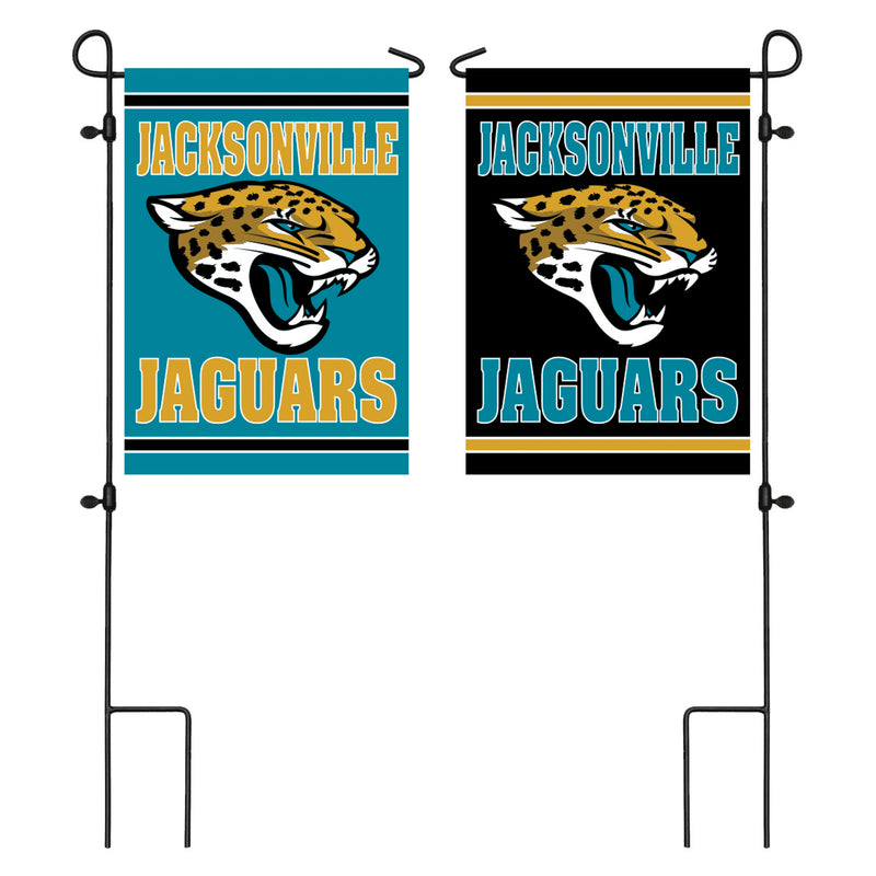 Evergreen Flag,Embossed Suede Flag, GDN Size, Jacksonville Jaguars,12.5x0.2x18 Inches