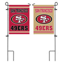 Embossed Suede Flag, GDN Size, San Francisco 49ers,14es3826