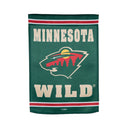 Embossed Suede Flag, GDN Size, Minnesota Wild,14es4363
