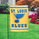 Embossed Suede Flag, GDN Size, St Louis Blues,14es4374