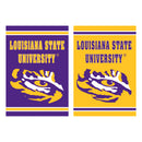 Embossed Suede Flag, GDN Size, Louisiana State University,14es921