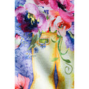 Floral Boots Garden Textured Suede Flag,14es9444