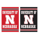 Embossed Suede Flag, GDN Size, University of Nebraska,14es949