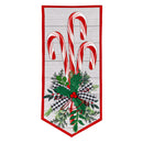 Classic Candy Cane Trio Everlasting Impressions Textile Decor,14l10554xl