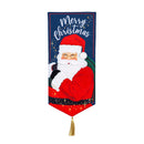 Merry Christmas Santa Everlasting Impressions Textile Decor,14l11155xl