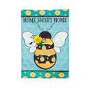 Home Sweet Home Bee Linen Garden Flag,14l11781