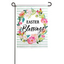 Easter Blessings Wreath Garden Linen Flag,14l9592