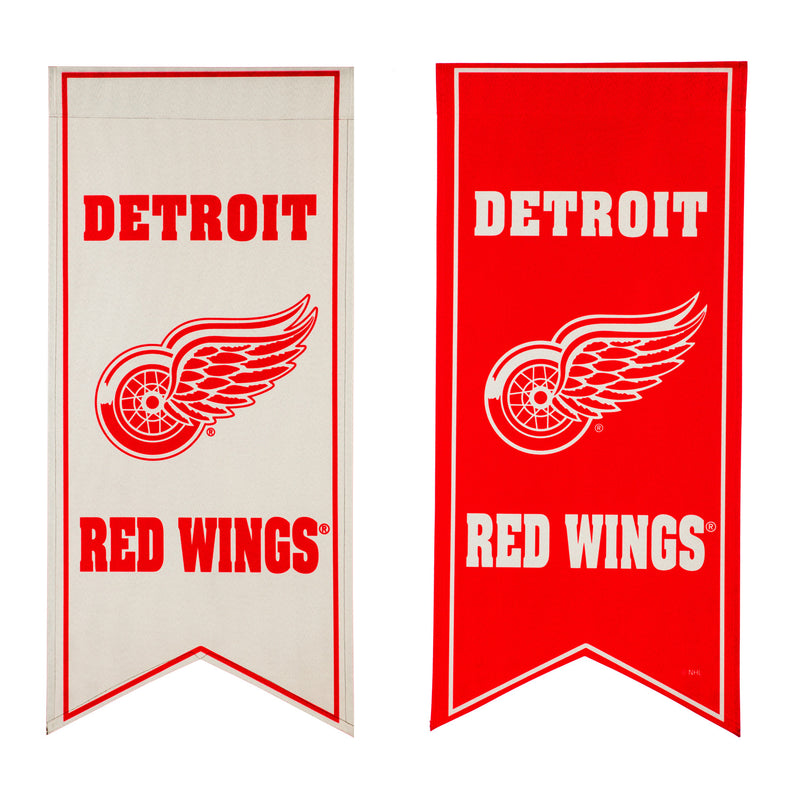 Evergreen Flag,Detroit Red Wings, Flag Banner,12.5x18x0.1 Inches