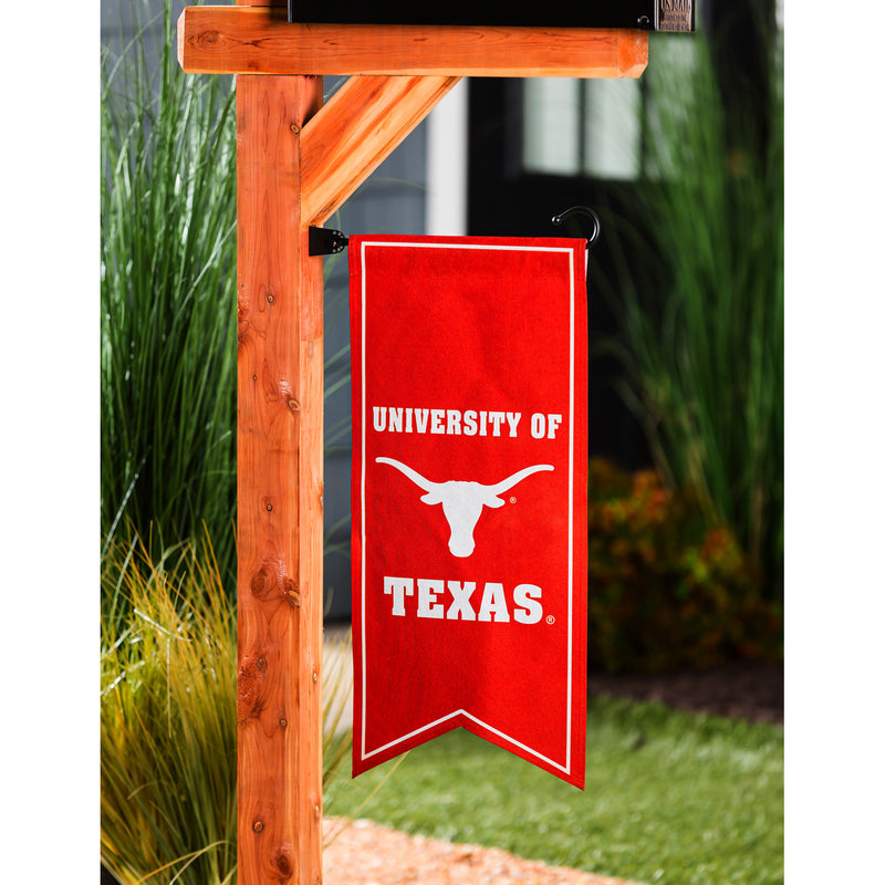 Evergreen Flag,University of Texas, Flag Banner,12.5x18x0.1 Inches