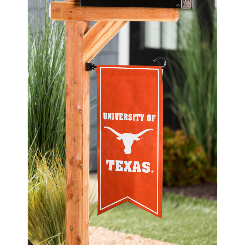 Evergreen Flag,University of Texas, Flag Banner,12.5x18x0.1 Inches