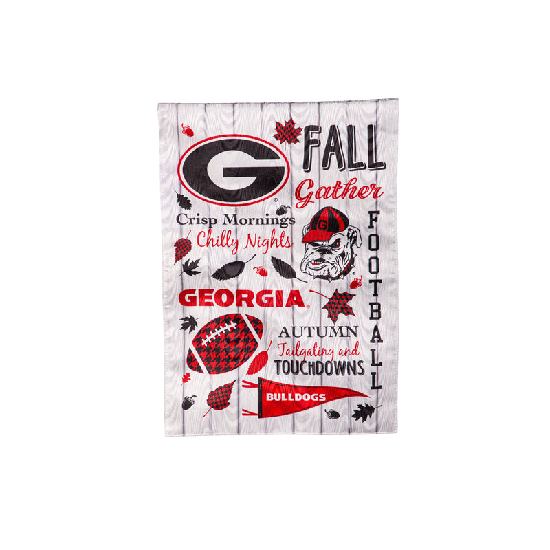 University of Georgia, Moire Flag, GDN, Fall Seasonal,14m914