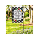 Family That Prays Together Garden Suede Flag,14s9800