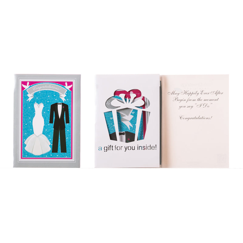 EverGreetings, Wedding Flag and greeting card,14gc2537