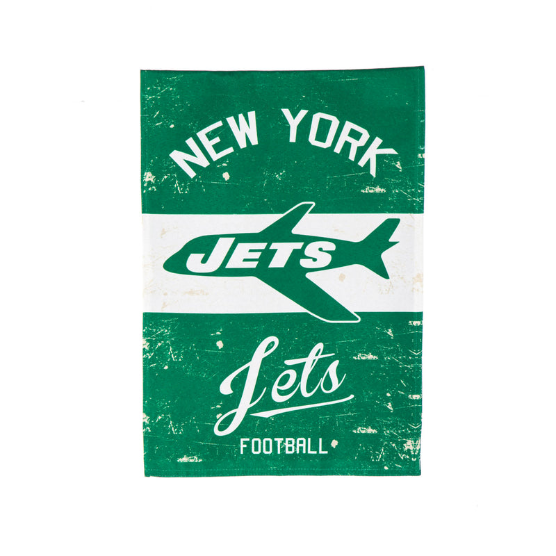 Evergreen New York Jets, Vintage Linen GDN, 18'' x 12.5'' inches