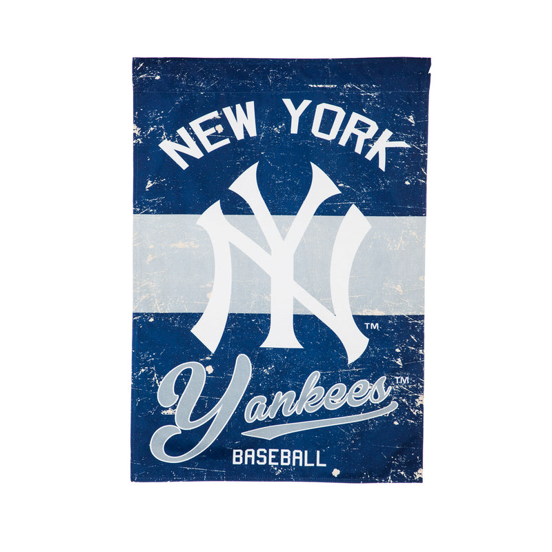 Evergreen NY Yankees, Vintage Linen GDN, 18'' x 12.5'' inches