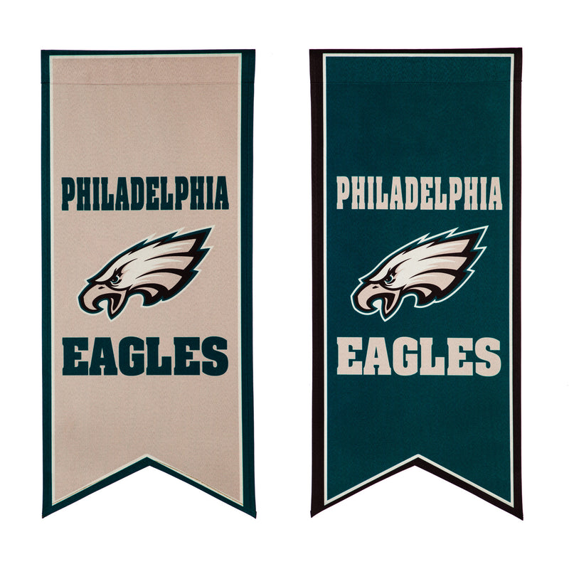 Evergreen Philadelphia Eagles, Flag Banner, 28'' x 12.5'' inches