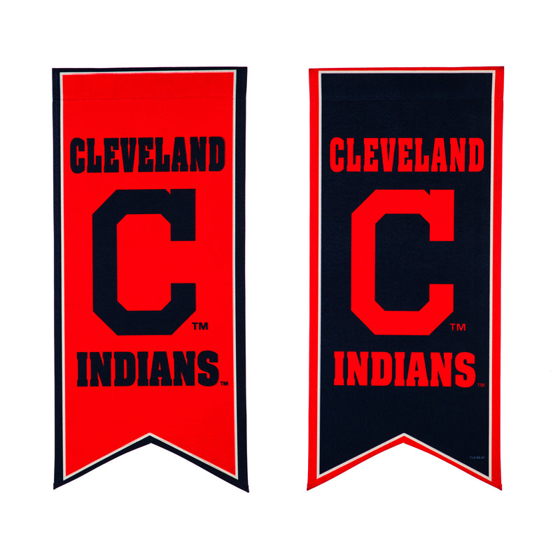 Evergreen Cleveland Indians, Flag Banner, 28'' x 12.5'' inches