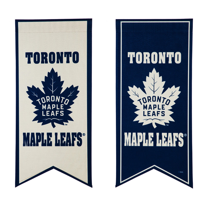 Evergreen Toronto Maple Leafs, Flag Banner, 18'' x 12.5'' inches