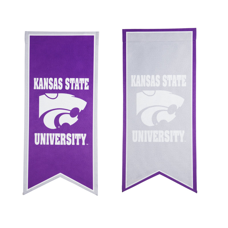 Evergreen Kansas State University, Flag Banner, 28'' x 12.5'' inches