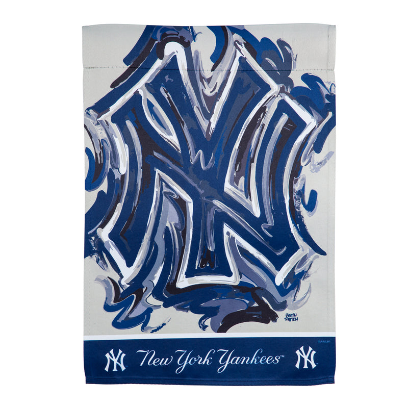 Evergreen New York Yankees, Suede GDN Justin Patten, 18'' x 12.5'' inches