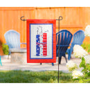 Americana Firecrackers Garden Strie Flag,14t9861