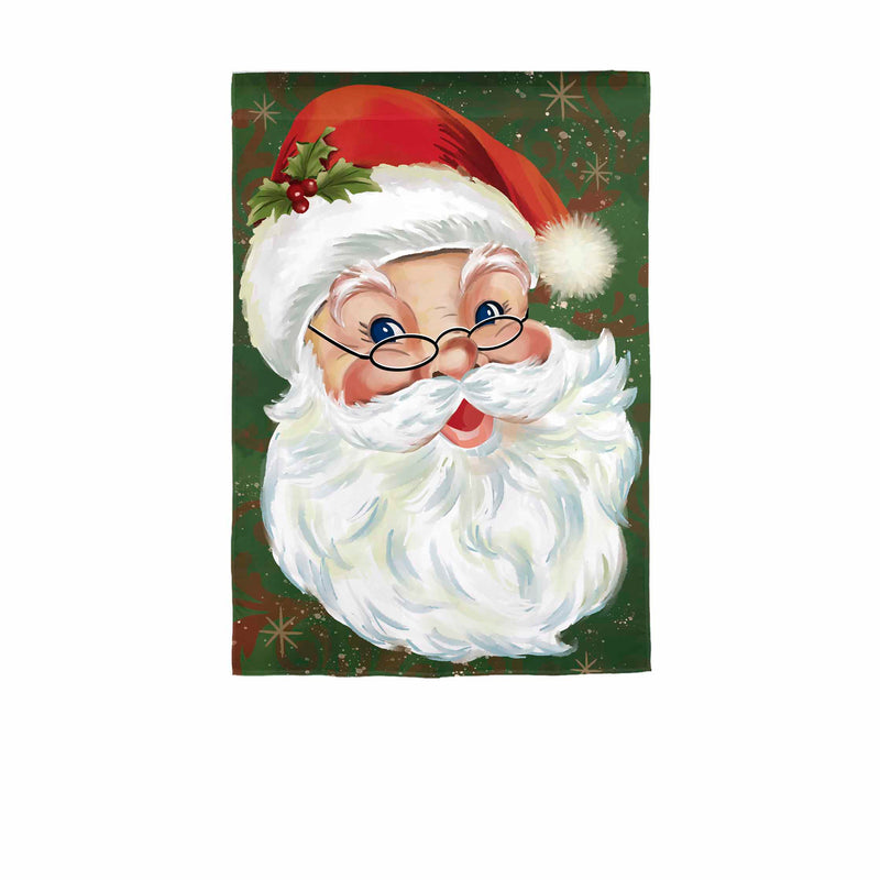 Merry Santa Applique House Flag,1510013