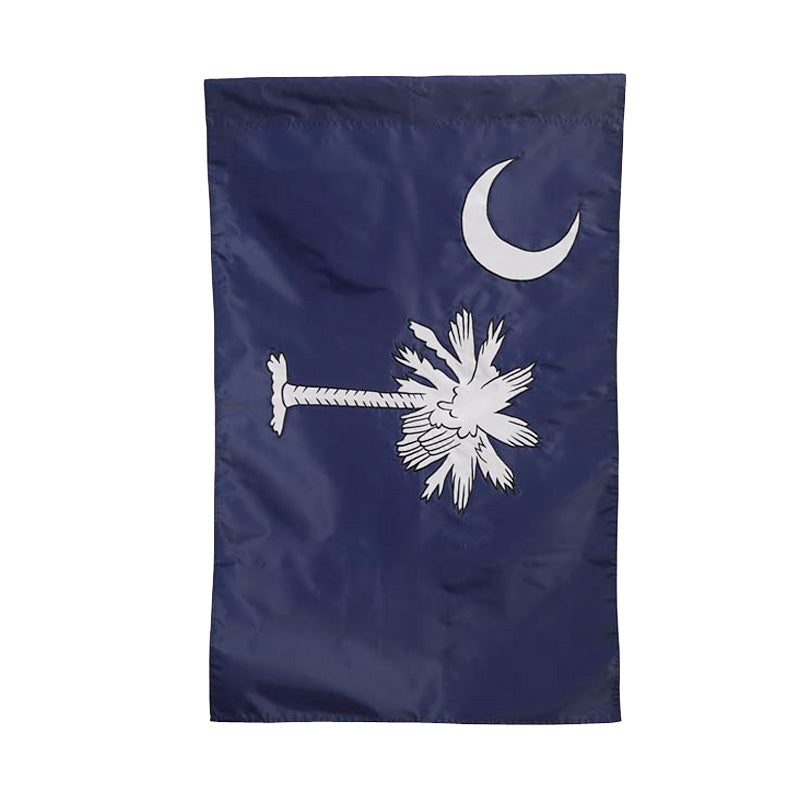 Evergreen Flag,South Carolina House Applique Flag,28x0.25x44 Inches