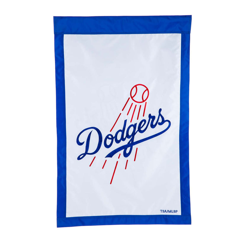 Evergreen Applique Flag, Reg, Los Angeles Dodgers, 44'' x 28'' inches