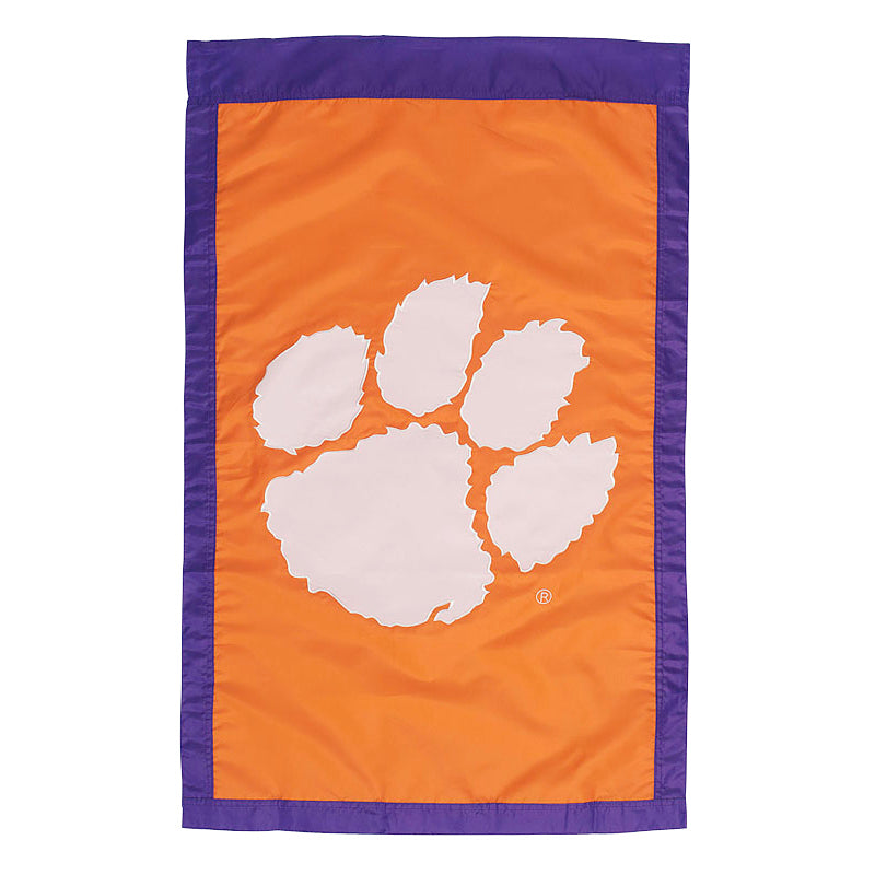 Evergreen Flag,Clemson, Double Sided,29x44x0.1 Inches