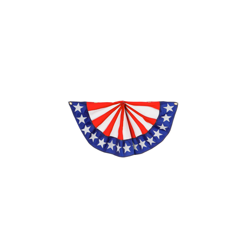 Evergreen Stars and Stripes Bunting, Small, 60'' x 16'' inches