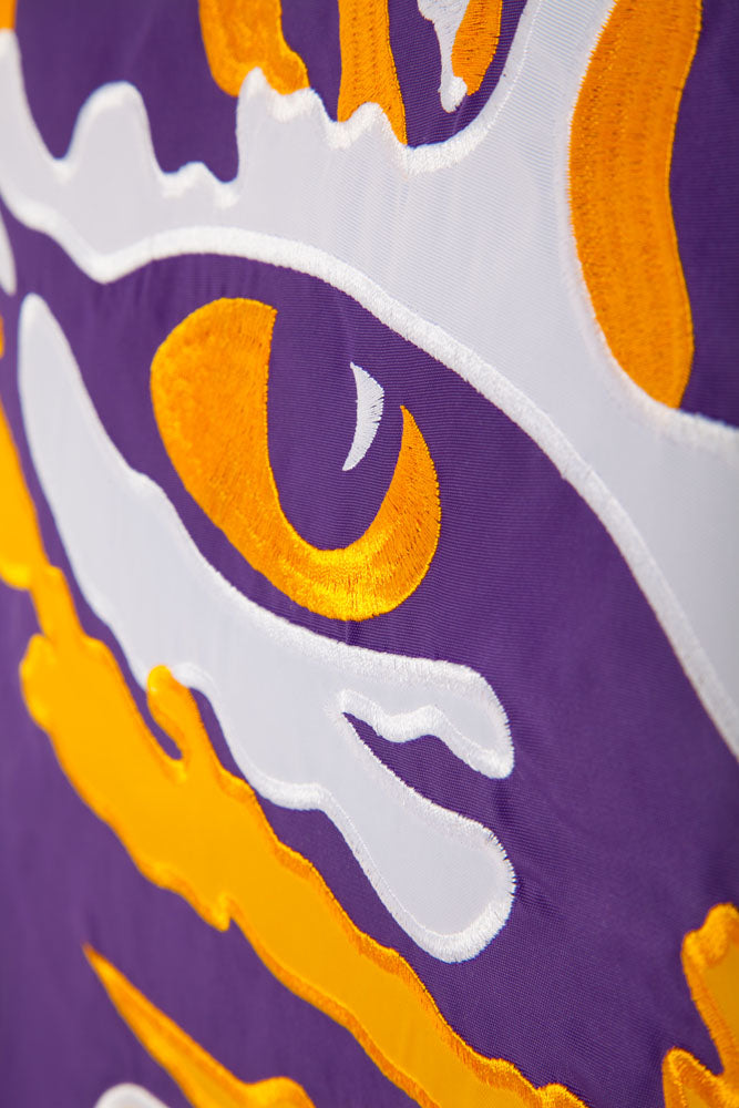 Evergreen Flag,LSU, Double Sided,29x44x0.1 Inches