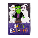 Happy Halloween Trio Applique House Flag,159902