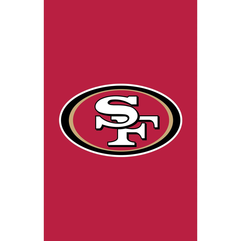 Evergreen House Flag,Applique Flag, Reg, San Francisco 49ers,15A3826