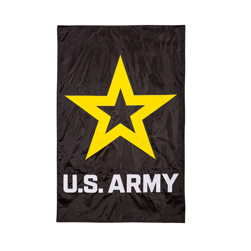 Evergreen Flag,Applique Flag, Reg, Army,28x44x0.1 Inches