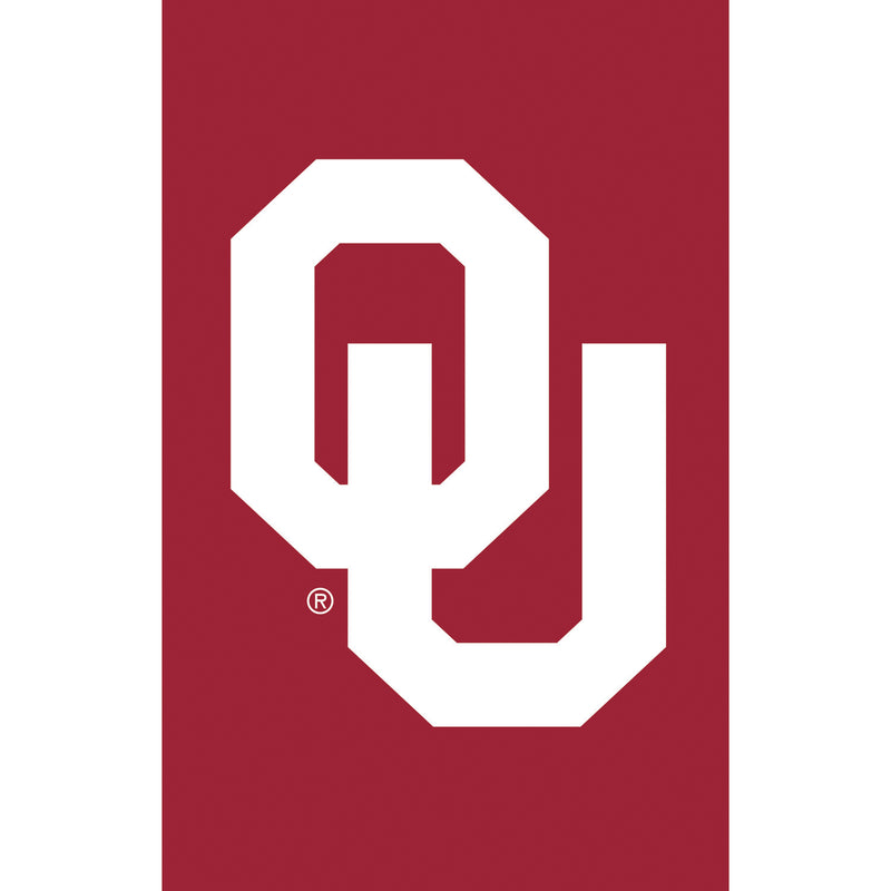 Evergreen Flag,Applique Flag, Reg, University of Oklahoma,28x44x0.1 Inches