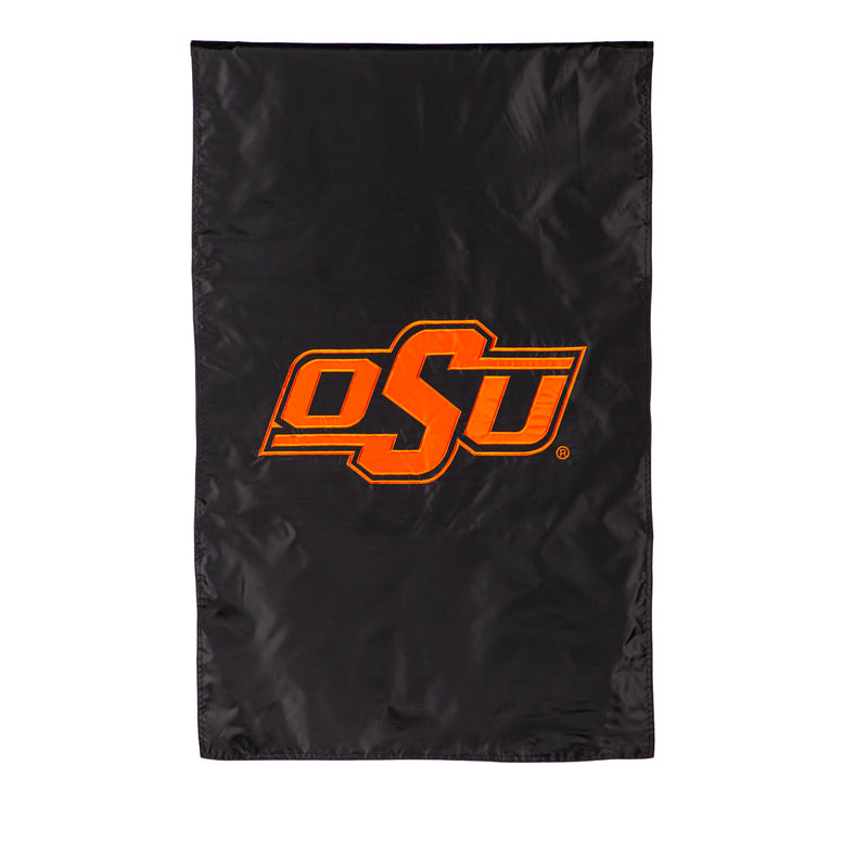 Evergreen Flag,Applique Flag, Reg, Oklahoma State University,28x44x0.1 Inches