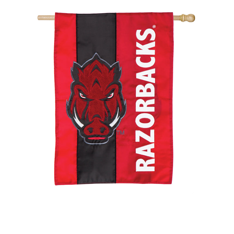 University of Arkansas, Embellish Reg Flag,15sf911