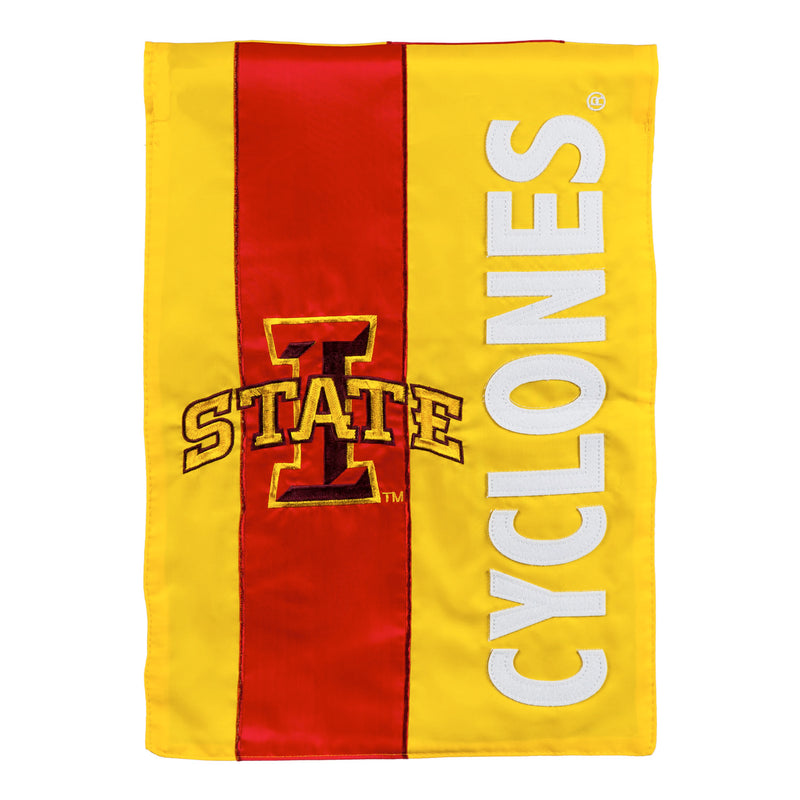 Evergreen Flag,Iowa State University, Embellish Reg Flag,28x0.1x44 Inches