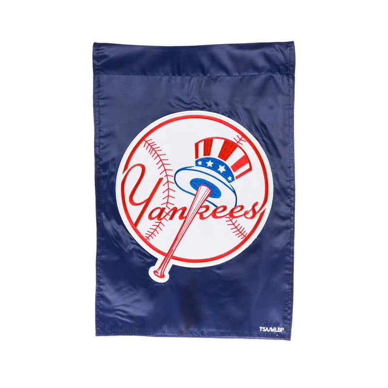 Evergreen Flag,Applique Flag, Gar, NY Yankees,18x0.1x12.5 Inches