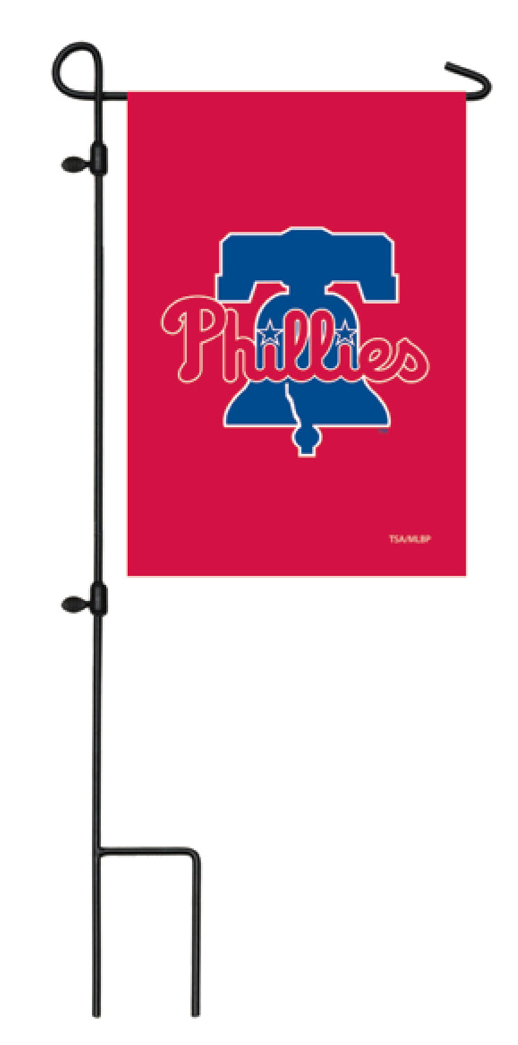 Evergreen Applique Flag, Gar, Philadelphia Phillies, 18'' x 12.5'' inches