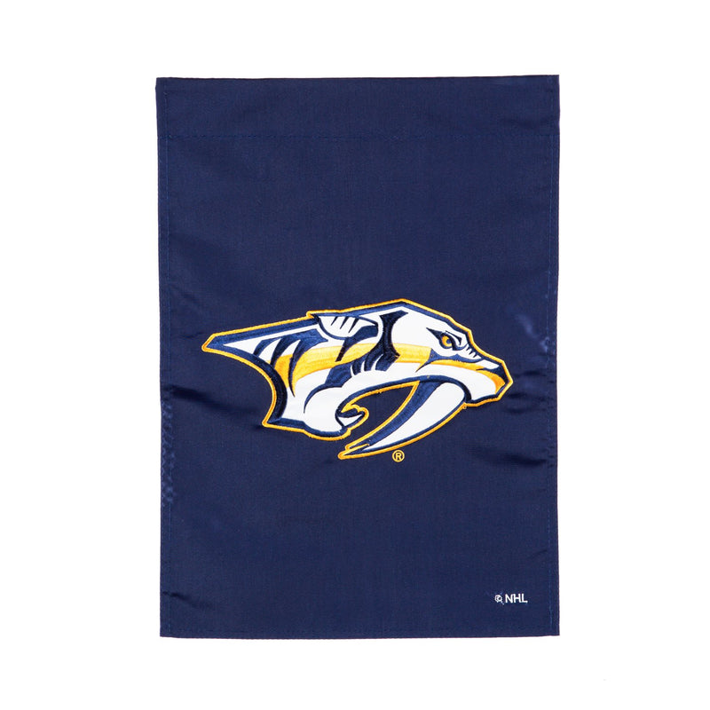 Evergreen Flag,Flag, Gar, App, Nashville Predators,12.5x18x0.1 Inches