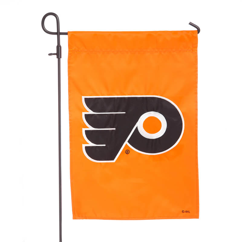 Evergreen Flag, Gar, App, Philadelphia Flyers, 18'' x 12.5'' inches