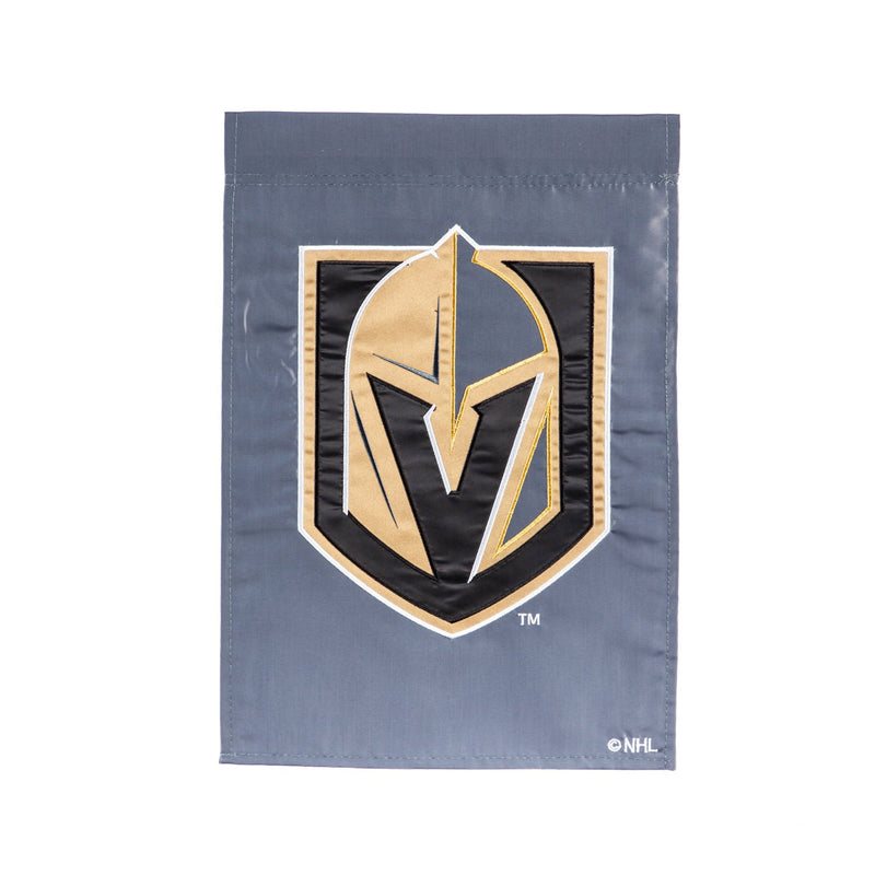 Evergreen Flag,Applique Flag, Gar, Vegas Golden Knights,18x12.5x0.1 Inches