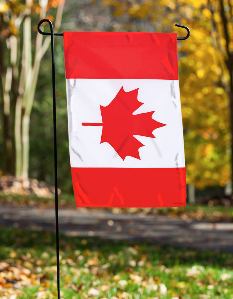 Evergreen Flag,Canada Garden Applique Flag,12.5x0.1x18 Inches